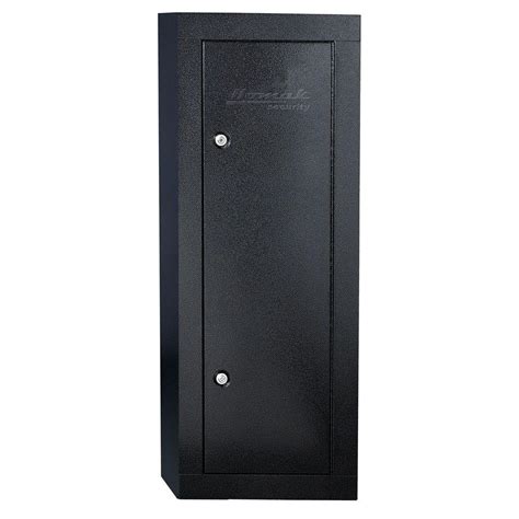 homak 6 gun steel security cabinet|homesafe brand gun cabinet.